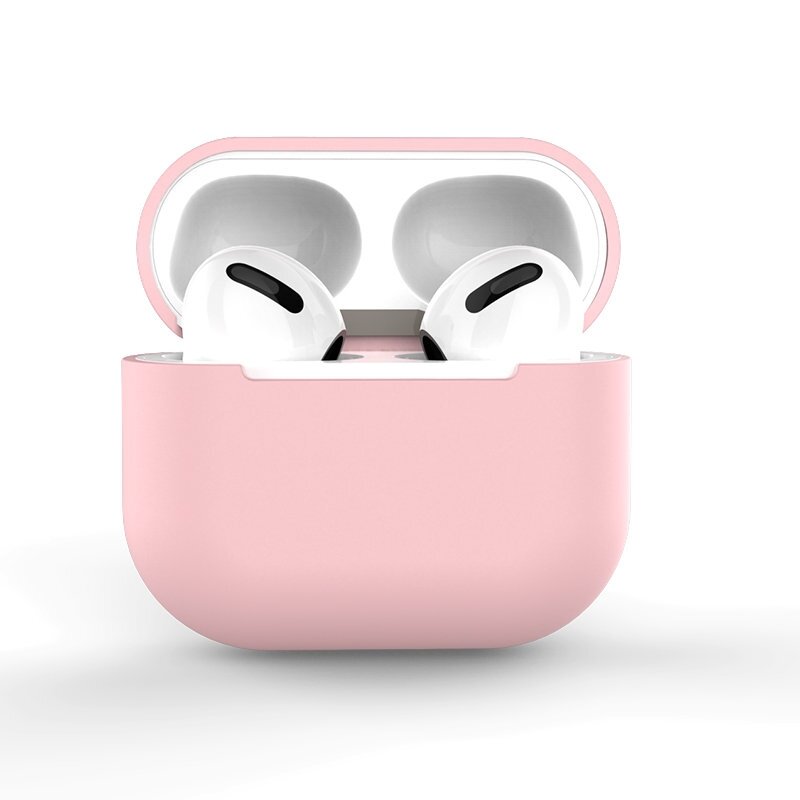Dėklas skirtas AirPods 2 / AirPods 1 silicone soft Rožinis (case C) Dėklas skirtas AirPods 2 / AirPods 1 silicone soft Rožinis (case C)