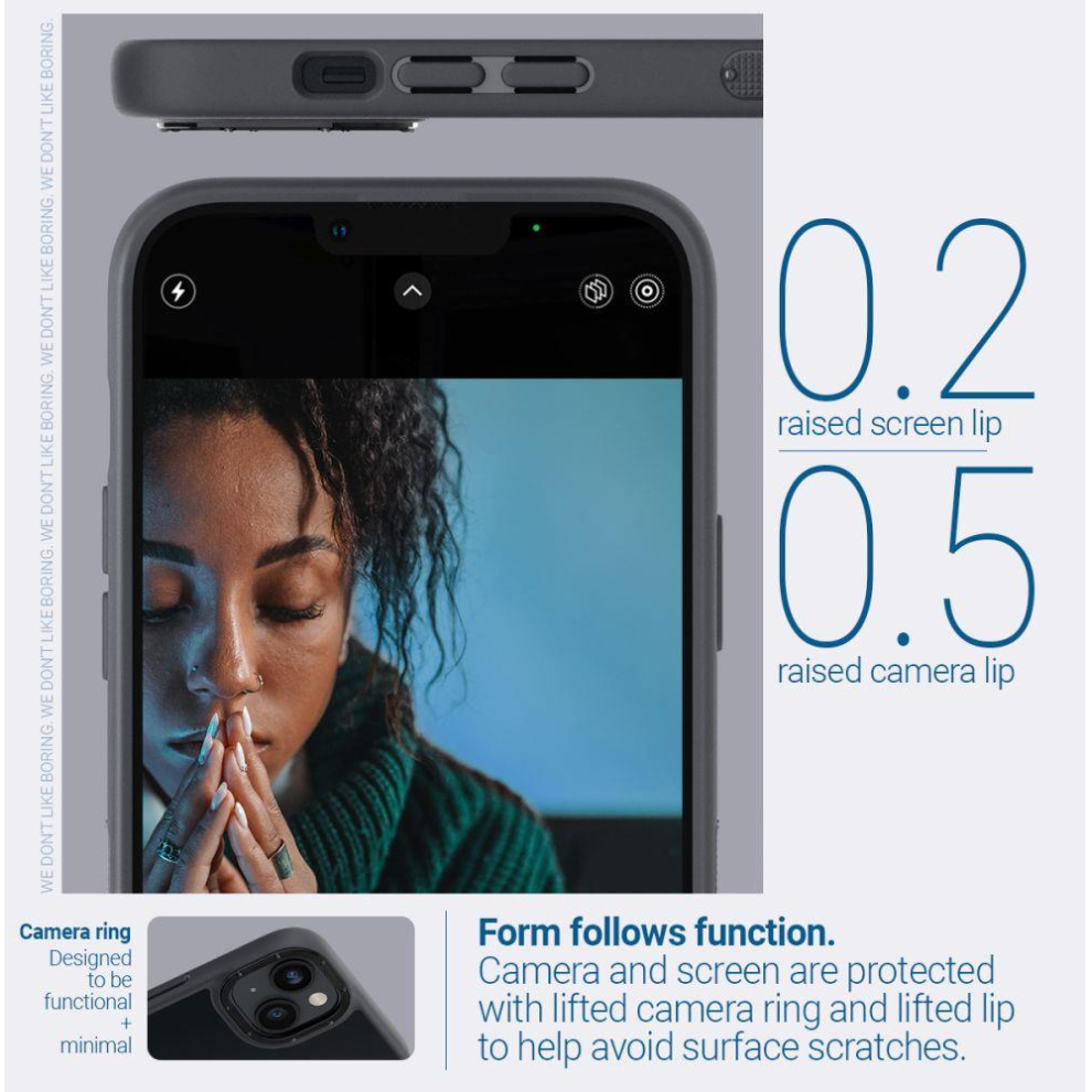 Dėklas CASEOLOGY SKYFALL IPHONE 14 PLUS matinis juodas 7