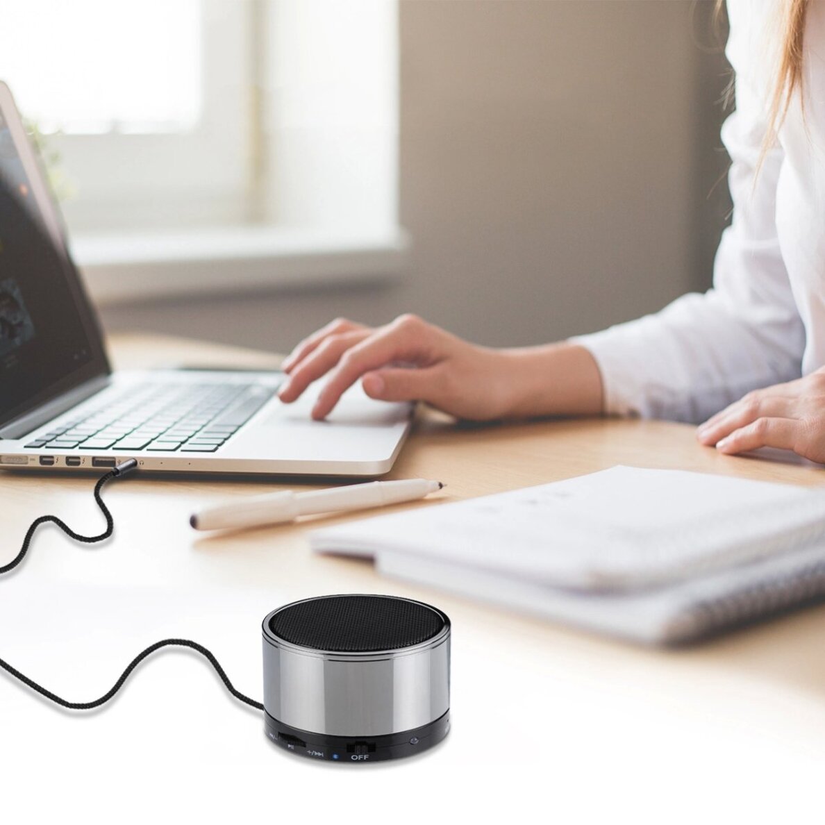 Garso kabelis Choetech AUX002 3.5 mm mini jack (male-male) 1.2 m – juodas 7