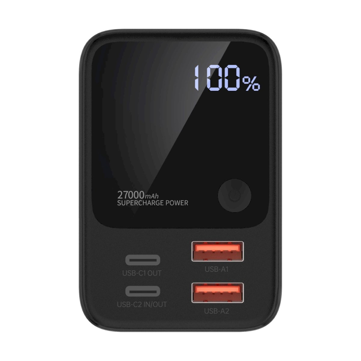 Choetech B635BK USB-A / USB-C Powerbank 22.5W 27000mAh – juodas 1