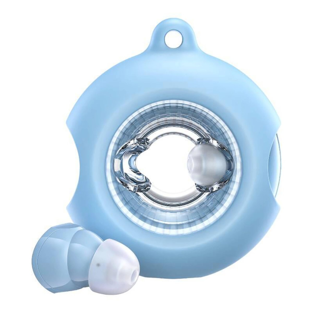 Choetech BH-T22 LightAura VocalSound belaidės TWS Bluetooth 5.3 ausinės – mėlynas Choetech BH-T22 LightAura VocalSound belaidės TWS Bluetooth 5.3 ausinės – mėlynas