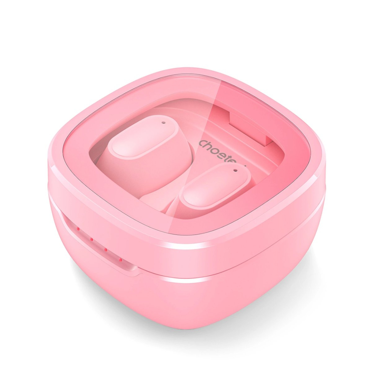 Choetech MEMS belaidės TWS Bluetooth 5.3 ausinės – rožinis 1 Choetech MEMS belaidės TWS Bluetooth 5.3 ausinės – rožinis 1