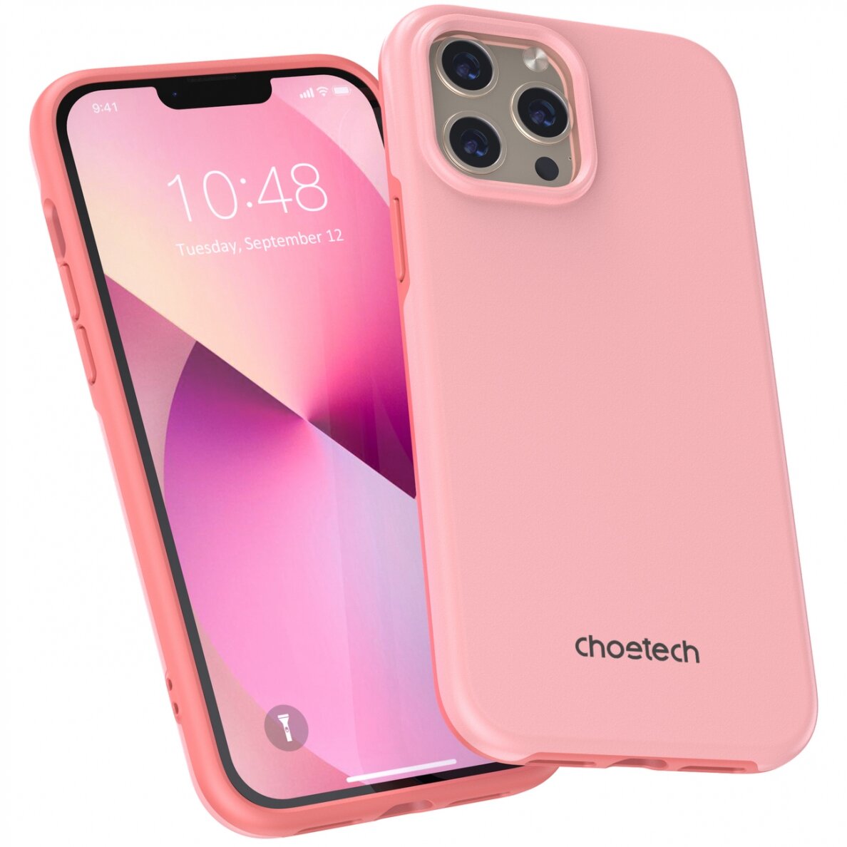 Dėklas Choetech MFM Anti-drop iPhone 13 Pro Max Rožinis (PC0114-MFM-PK) Dėklas Choetech MFM Anti-drop iPhone 13 Pro Max Rožinis (PC0114-MFM-PK)