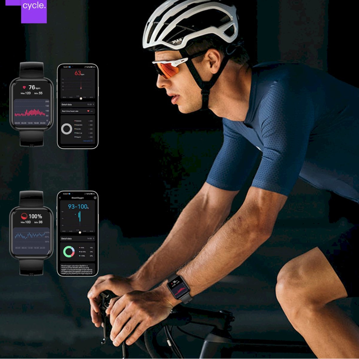 Choetech WT001 išmanusis laikrodis su IP67 ir skambučių funkcija – juodas 11 Choetech WT001 išmanusis laikrodis su IP67 ir skambučių funkcija – juodas 11