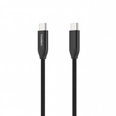 Choetech charging and data cable USB-C - USB-C PD3.1 240W 480 Mbps 2m Juodas (XCC-1036)