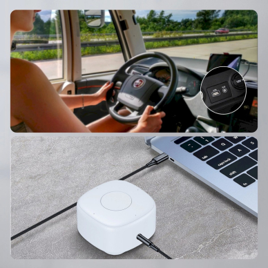 Choetech AUX006 USB-C / mini jack 3.5 mm kabelis 1 m – juodas 5