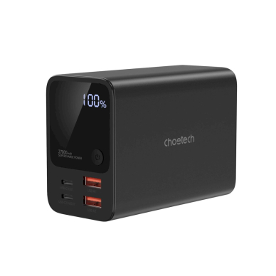 Choetech B635BK USB-A / USB-C Powerbank 22.5W 27000mAh – juodas
