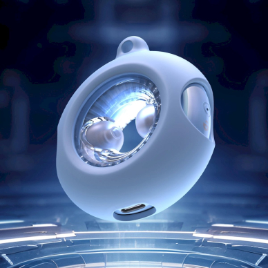 Choetech BH-T22 LightAura VocalSound belaidės TWS Bluetooth 5.3 ausinės – mėlynas 8