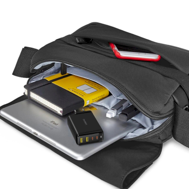 Choetech charger GaN 140W 4 ports (2x USB C, 2x USB) black (PD6005) 8 Choetech charger GaN 140W 4 ports (2x USB C, 2x USB) black (PD6005) 8