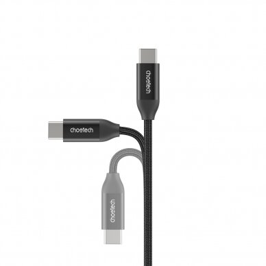 Choetech charging and data cable USB-C - USB-C PD3.1 240W 480 Mbps 2m Juodas (XCC-1036) 6