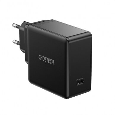 Įkroviklis Choetech USB Type C PD 60W 3A Juodas (Q4004-EU) 10