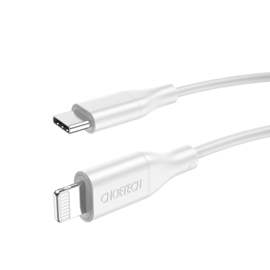 Choetech IP0040 USB-C / Lightning MFi PD 30W 1.2 m kabelis – baltas 3