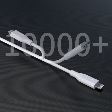 Choetech IP0040 USB-C / Lightning MFi PD 30W 1.2 m kabelis – baltas 8