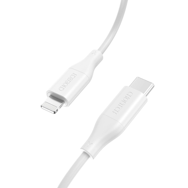 Choetech IP0040 USB-C / Lightning MFi PD 30W 1.2 m kabelis – baltas