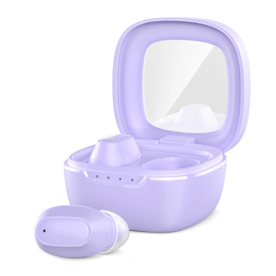 Choetech MEMS belaidės TWS Bluetooth 5.3 ausinės – violetinis