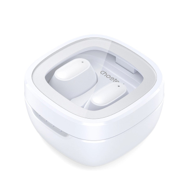 Choetech MEMS belaidės TWS Bluetooth 5.3 ausinės – baltas 1