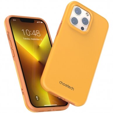 Dėklas Choetech MFM Anti-drop iPhone 13 Pro Oranžinis (PC0113-MFM-YE) 16 Dėklas Choetech MFM Anti-drop iPhone 13 Pro Oranžinis (PC0113-MFM-YE) 16