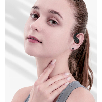Choetech OWS belaidės TWS Bluetooth 5.3 ausinės – juodas 3