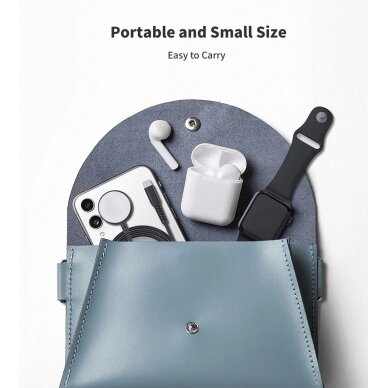 Choetech T319 MFI 5W wireless Įkroviklis Apple Watch + USB-C Kabelis - Juodas 5 Choetech T319 MFI 5W wireless Įkroviklis Apple Watch + USB-C Kabelis - Juodas 5