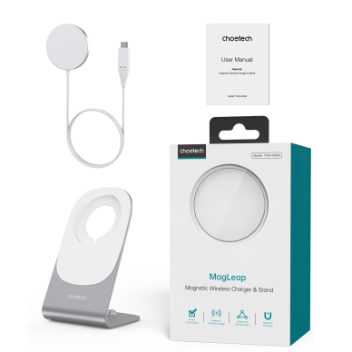 Choetech T585-F 3in1 Magnetic wireless charger station for iPhone 12/13/14 series,AirPods Pro and iwatch charger Black 4 Choetech T585-F 3in1 Magnetic wireless charger station for iPhone 12/13/14 series,AirPods Pro and iwatch charger Black 4