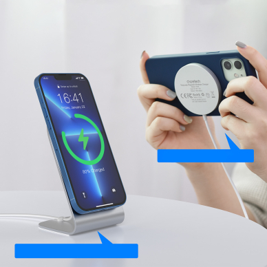 Choetech T585-F 3in1 Magnetic wireless charger station for iPhone 12/13/14 series,AirPods Pro and iwatch charger Black 5 Choetech T585-F 3in1 Magnetic wireless charger station for iPhone 12/13/14 series,AirPods Pro and iwatch charger Black 5