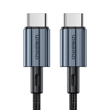 Choetech XCC-1014 USB-C / USB-C PD 60W kabelis – pilkas Choetech XCC-1014 USB-C / USB-C PD 60W kabelis – pilkas
