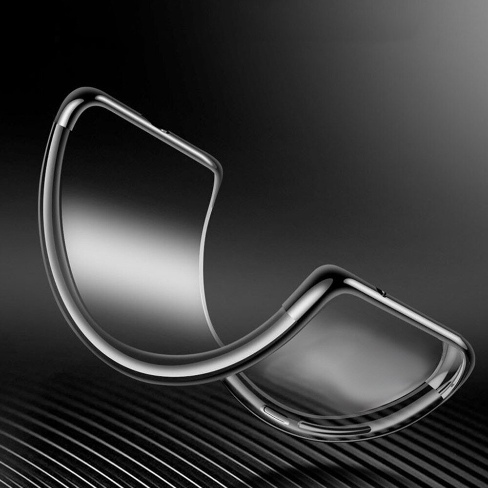 Dėklas Clear Color TPU Electroplating Xiaomi Redmi Note 10 5G / Poco M3 Pro Juodas 2 Dėklas Clear Color TPU Electroplating Xiaomi Redmi Note 10 5G / Poco M3 Pro Juodas 2