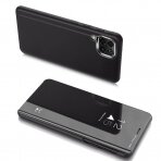 Atverčiamas Dėklas Clear View Case Samsung Galaxy A22 4G Juodas