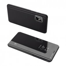 Atverčiams dėklas Clear View Case Cover skirta Samsung Galaxy S20 Fe 5G Juodas