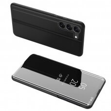 Dėklas Clear View Case Samsung Galaxy S23 Plus Juodas