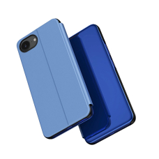 iPhone 16e – Clear View Flip Cover dėklas - Mėlynas