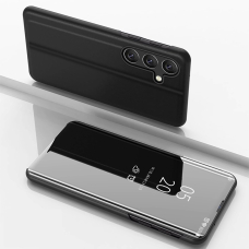 Clear View dėklas su atverčiamu dangteliu Samsung Galaxy A26 - juodas