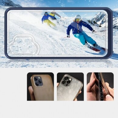 Dėklas Clear 3in1 Samsung Galaxy A32 5G mėlynas 6