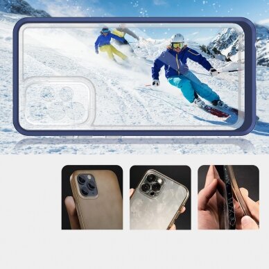 Dėklas Clear 3in1 Samsung Galaxy A33 5G mėlynas 2