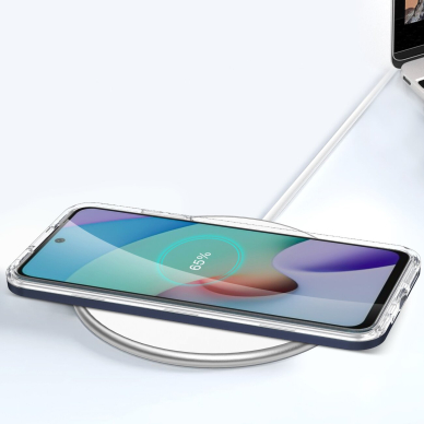 Dėklas Clear 3in1 Xiaomi Redmi 10 mėlynas 13 Dėklas Clear 3in1 Xiaomi Redmi 10 mėlynas 13