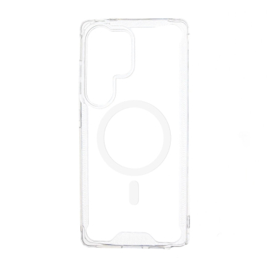 Samsung Galaxy S25 Edge – Clear Corner dėklas su MagSafe - Skaidrus