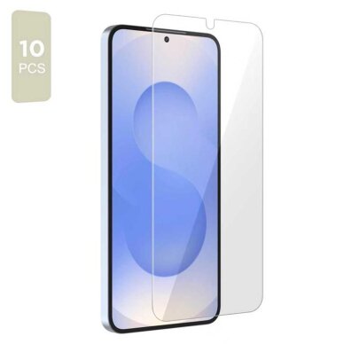 Samsung Galaxy S24 / S25 Tech-Protect CLEAR grūdintas stiklas rinkinys (10 vnt.) 2 Samsung Galaxy S24 / S25 Tech-Protect CLEAR grūdintas stiklas rinkinys (10 vnt.) 2