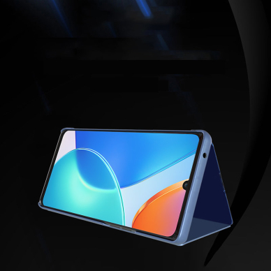 Dėklas Clear View Honor X7 / Honor Play 30 Plus Juodas 2 Dėklas Clear View Honor X7 / Honor Play 30 Plus Juodas 2