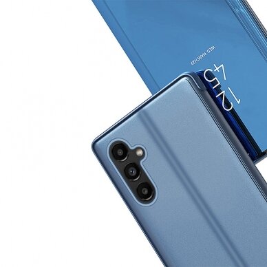 Dėklas Clear View Case Samsung Galaxy A14 Mėlynas 5
