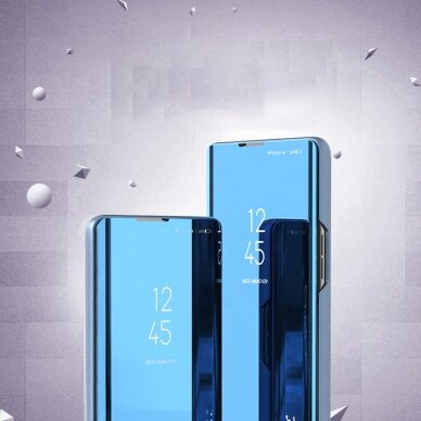 Dėklas Clear View Samsung Galaxy A24 4G Mėlynas 2