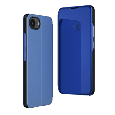 iPhone 16e – Clear View Flip Cover dėklas - Mėlynas 1