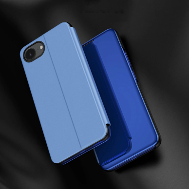 iPhone 16e – Clear View Flip Cover dėklas - Mėlynas 2