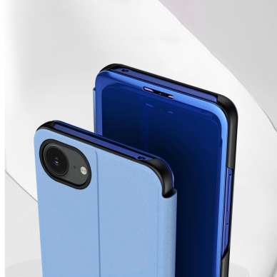 iPhone 16e – Clear View Flip Cover dėklas - Mėlynas 4