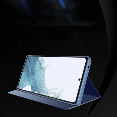 Clear View dėklas su atverčiamu dangteliu Samsung Galaxy A36 - mėlynas 4