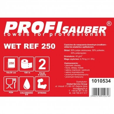 Cloths the ProfiSauber WET REF 250 soaking bucket - INSERT 2 Cloths the ProfiSauber WET REF 250 soaking bucket - INSERT 2