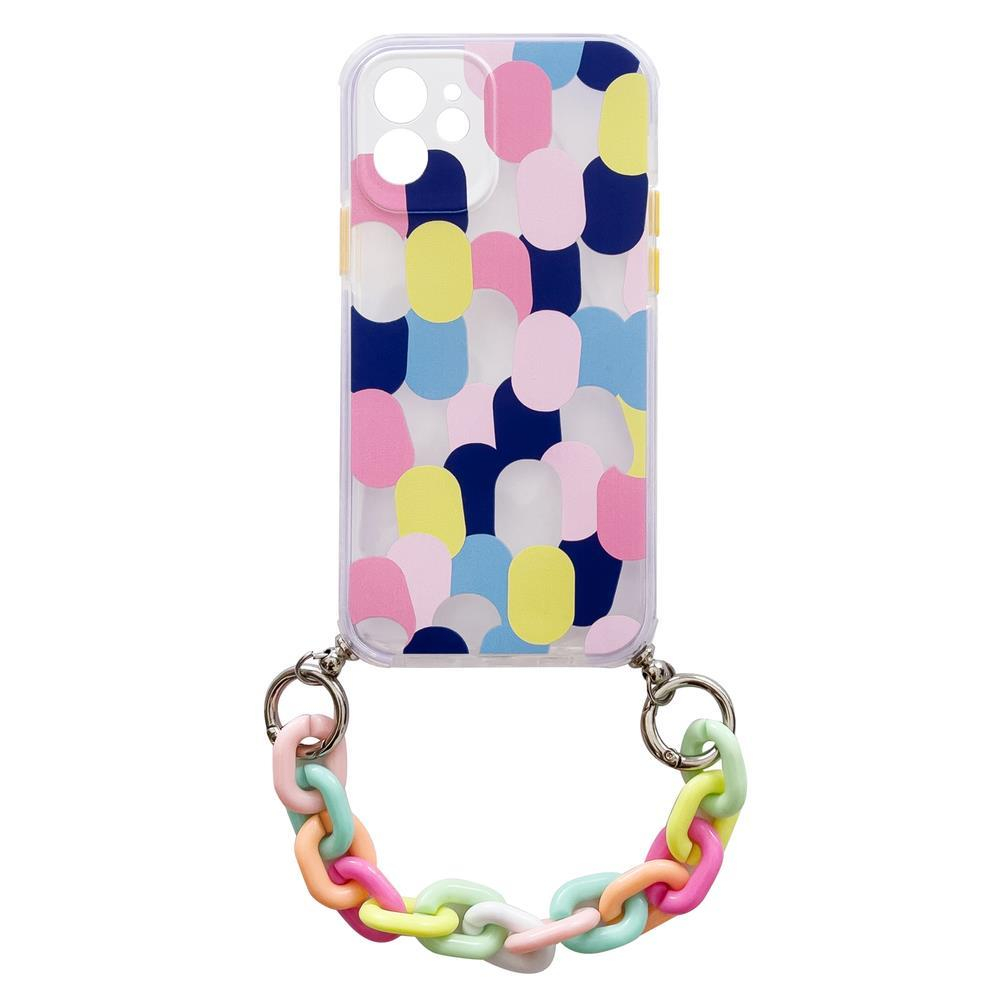 Dėklas Color Chain Case iPhone 13 Pro Max multicolour (1) Dėklas Color Chain Case iPhone 13 Pro Max multicolour (1)