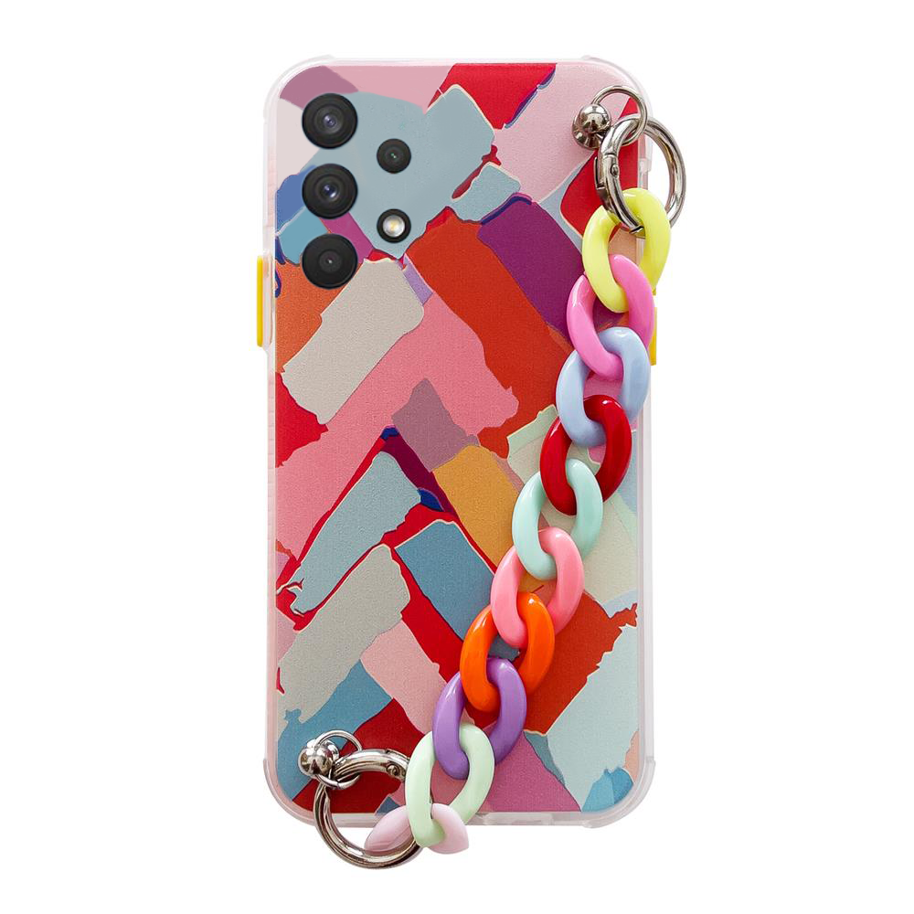 Dėklas Color Chain Case Samsung Galaxy A32 4G multicolour (3) Dėklas Color Chain Case Samsung Galaxy A32 4G multicolour (3)