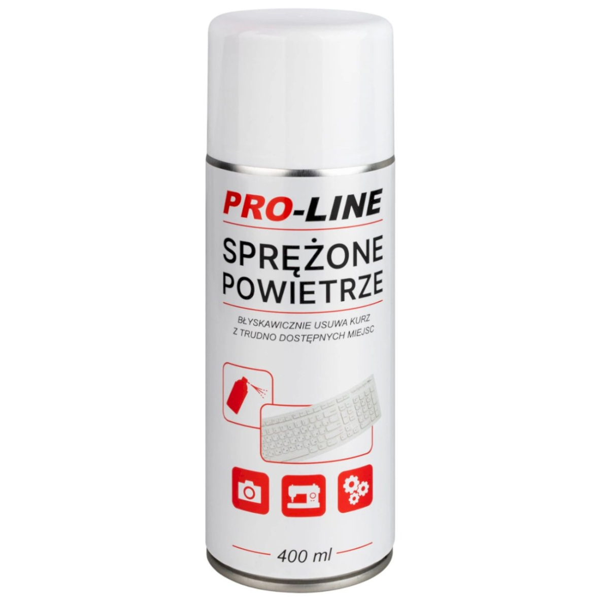 Compressed air cleaning the electronics of sewing machines PRO-LINE spray 400ml Compressed air cleaning the electronics of sewing machines PRO-LINE spray 400ml
