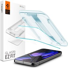 Akcija! Grūdintas stiklas Google Pixel 9 Pro XL (set 2) - Spigen Glas.tR EZ FIT - Skaidrus