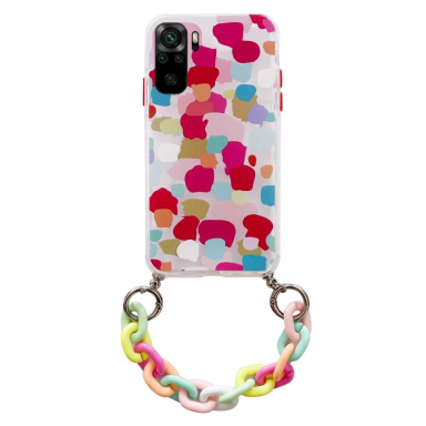Dėklas Color Chain Case Xiaomi Redmi Note 10 / Redmi Note 10S multicolour (2) Dėklas Color Chain Case Xiaomi Redmi Note 10 / Redmi Note 10S multicolour (2)